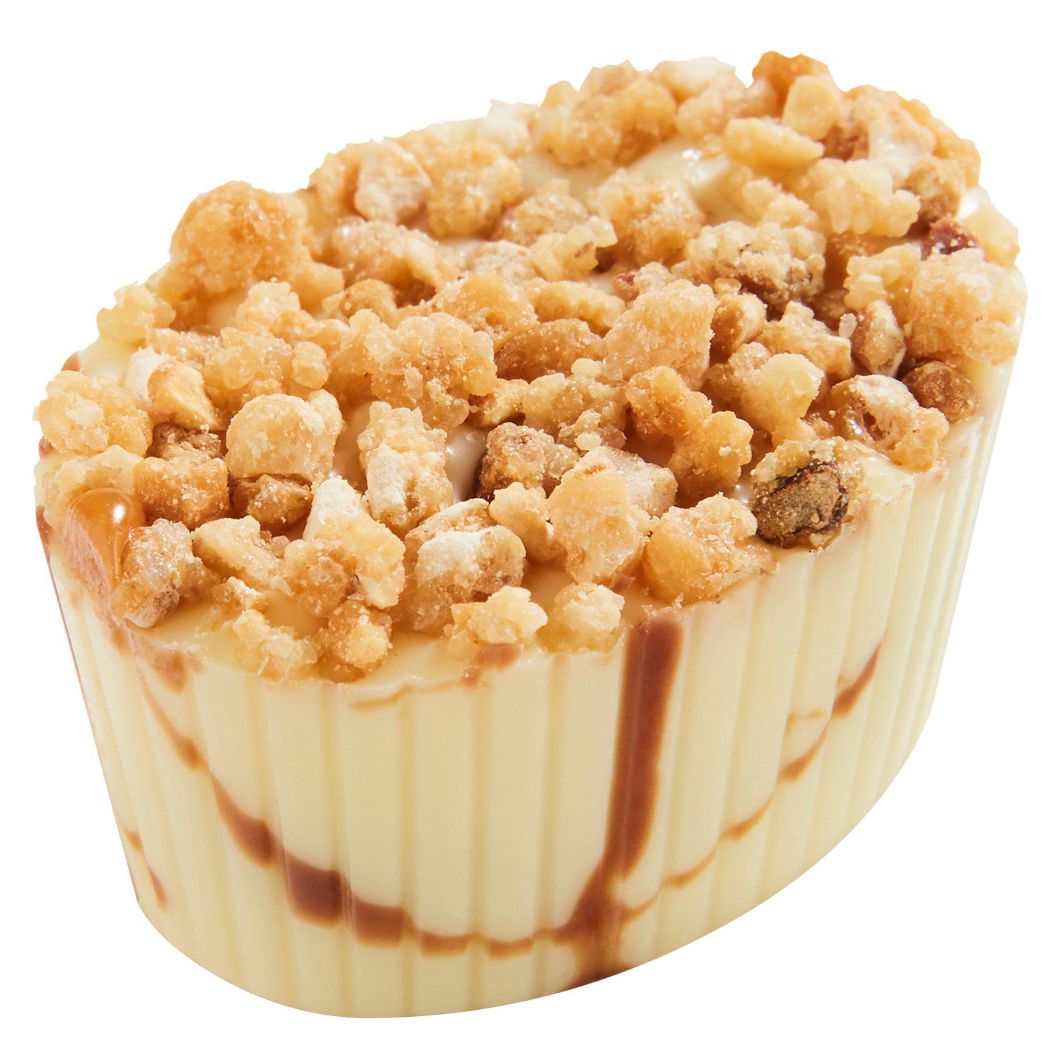 Brazilia Wit - white chocolate with caramel and bresilienne 16.6g - 1kg