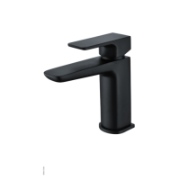 Swansea Black Mono Mixer Tap and Waste