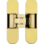 Invisacta IN300 3D Adjustable Concealed Hinge - Capacity 60 Kg - Caps Not Included Polished Gold