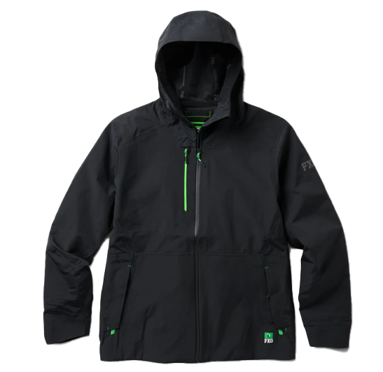 WO-2, THREE-LAYER BONDED RAIN JACKET 