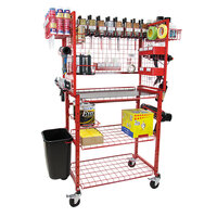 Mobile Ahesive Materials Supply Cart