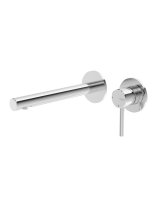 HAKK WALL MOUNTED BASIN MIXER CHROME