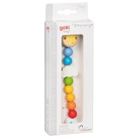Goki Baby Dummy Chain Rainbow