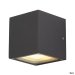 SITRA CUBE WALL LIGHT, ANTHRACITE GREY