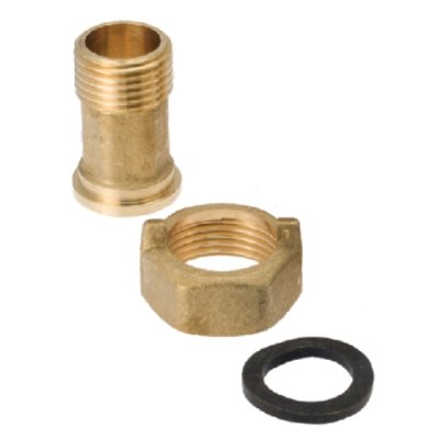 Set koppelingen waterteller DN20 4/4F - 3/4M