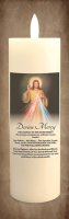LED Wax Candle/Timer/Divine Mercy  (86571)
