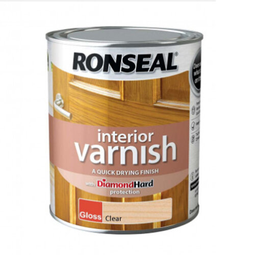 Ronseal Quick Dry Varnish - Clear Gloss 2.5L