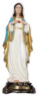 Florentine 11 3/4 inch Statue-S.H.of Mary   (53913)