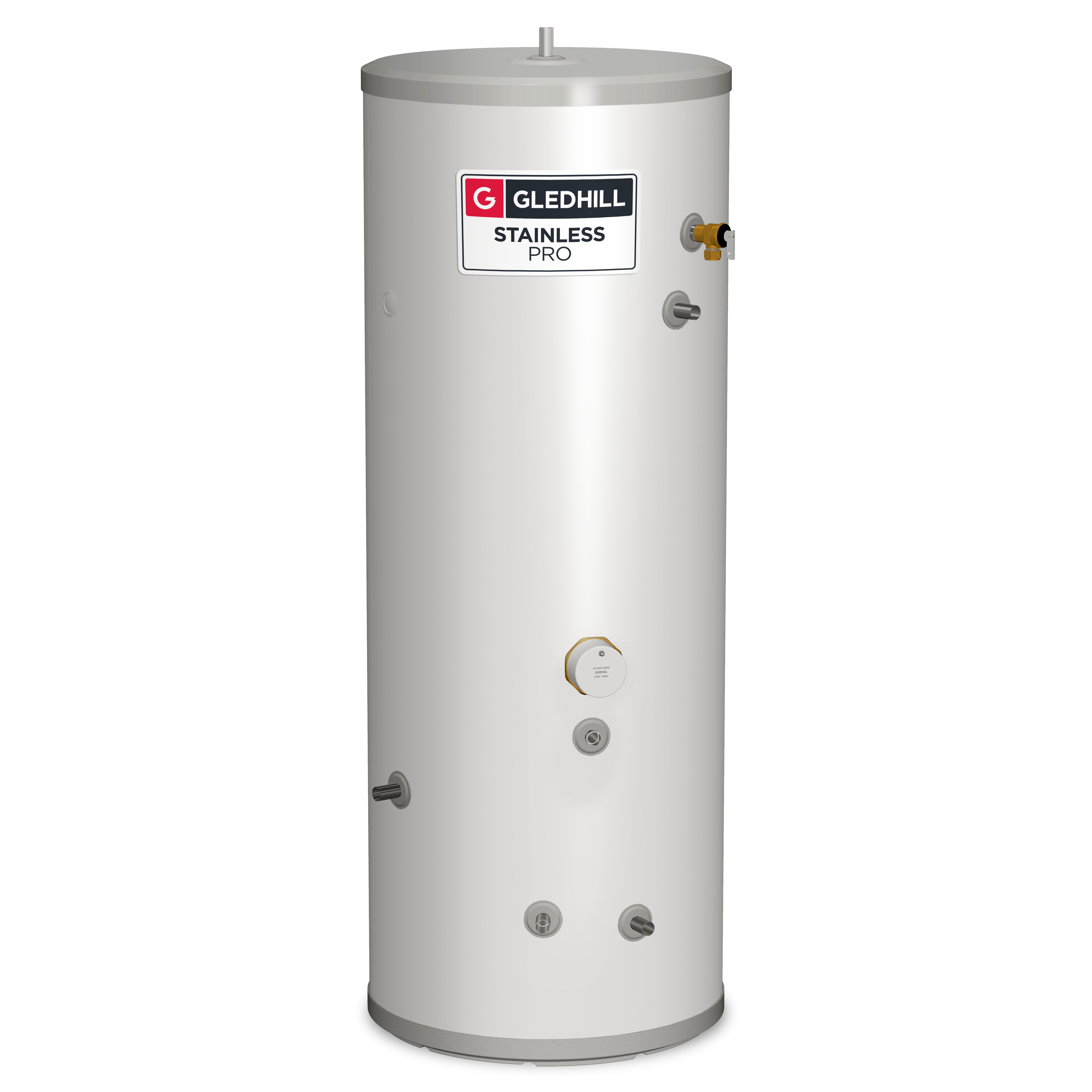 Gledhill Stainless Pro Unvented Indirect 150L Hot Water Cylinder PROIN150 