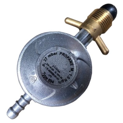 Flesontspanner propaan 37mb Q:1,5kg/u POL-slangnippel