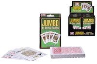 Plastic Coated Jumbo Playing Cards