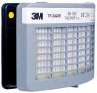 3M Versaflo Filter, P3 Particulate, Nuisance Level, Acid Gas, TR-3822E (Pack of 5)