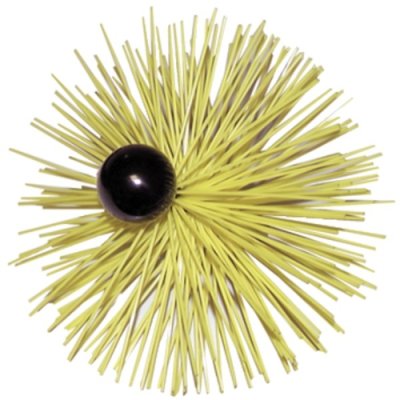 Spinborstel nylon met bol diam.150