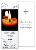 Card - I Lit A Candle For You   (20800)