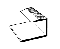 274 SQUARE EDGE M SILVER 14mm 9FT x 10