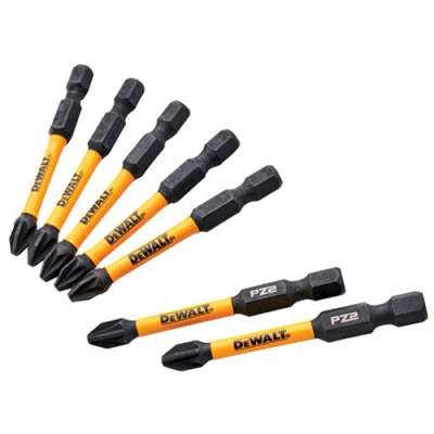Dewalt 5+2 PZ2 Screwdriver Bit Pack