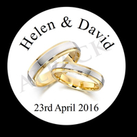 WEDDING RINGS LABEL