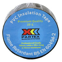 Black PVC Insulating Tape 19mm x 20 Metre