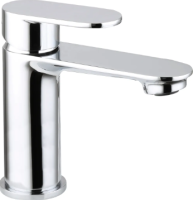 ARCH MONO BASIN MIXER WITH PUSH BUTTON WASTE