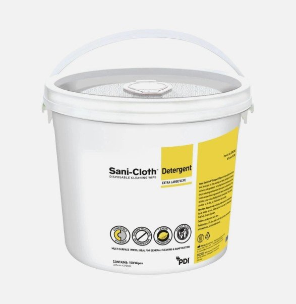 Sani-Cloth Detergent Wipes Bucket (225)