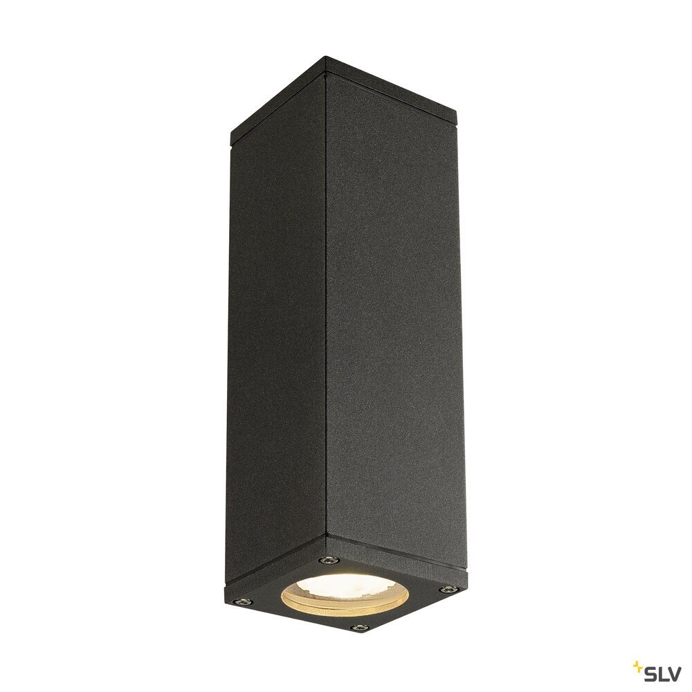 THEO UP-DOWN OUT WALL LIGHT, ANTHRACITE GREY, GU10, IP44
