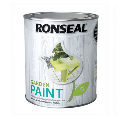 Ronseal Garden Paint - Lime Zest 750ml
