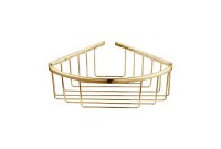 ERLA BRUSHED BRASS SINGLE SHOWER BASKET WB28BB