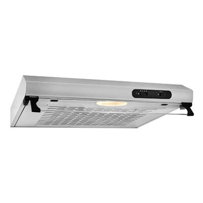 Beko Integrated 60cm Visor Hood - Stainless Steel