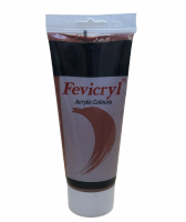 Fevicryl Acrylic Paint 200ml - Burnt Sienna