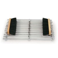 BS.02 SCRAPER MAT & 2 BRUSHES