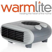 WARMLITE 2KW FAN HEATER C/W STAT DARK TITANIUM WL44004DT