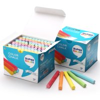 Dustless Chalk - Coloured (100pcs) 