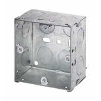 FLUSH STEEL BOX 1 GANG. 47mm