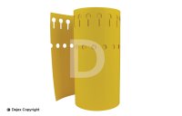 16cm YELLOW LOOP LOCK LABELS