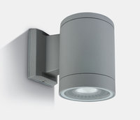 ONE Light Round Grey Surface Single Directional Wall Light IP54