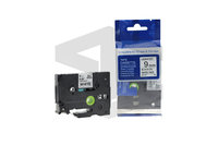 Compatible Brother TZE221 Black on white 9mmx8m 8mtr