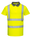 Hivis Short Sleeved Polo Shirt, Yellow