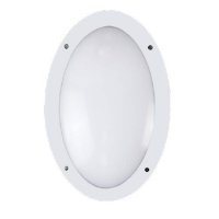 STELLA 12W LED Oval Bulk Head White  3000/4000/6000K