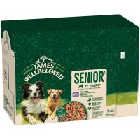 James Wellbeloved Senior Dog Pouch Lamb & Chicken 90g 12pk x 1