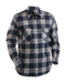 Navy Blue and Wine Red Blaklader 3328-1134 Flannel Shirt