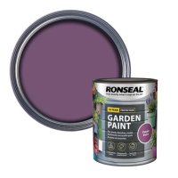 Ronseal Garden Paint Purple Berry 750ML Tin