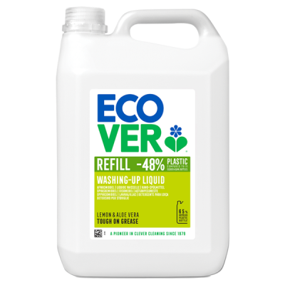 5L ECOVER WASHING UP REFILL ALOE VERA & LEMON
