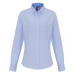 Ladies Cotton Rich Oxford Stripes Shirt