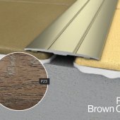WRG1 1800mm Flat Adhesive Profile P23 Brown Oak