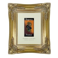 16" x 12" Swept Frame Gold 4"
