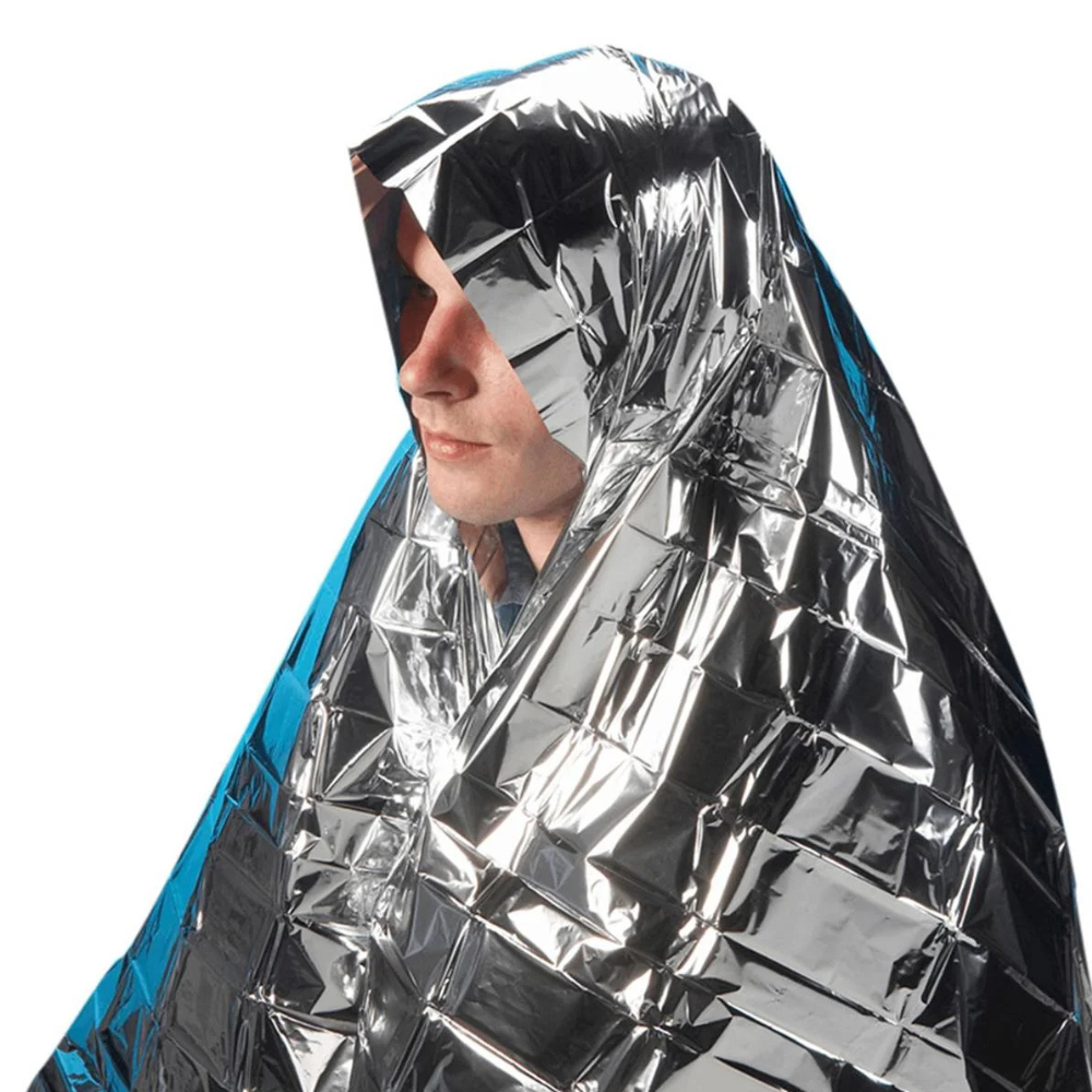 Foil Blanket, Emergency Silver Insulation Blanket, Each