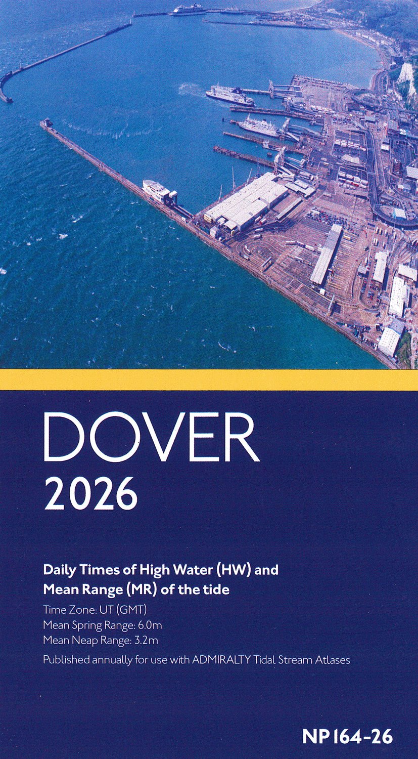 ADMIRALTY Dover Tide Tables 2026