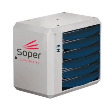 Chauffage air puls&eacute; suspendu electrique 20kW 3*230V