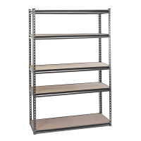 Draper Expert Heavy Duty Steel Shelving Unit, 5 Shelves, 1220 x 610 x 1830 mm