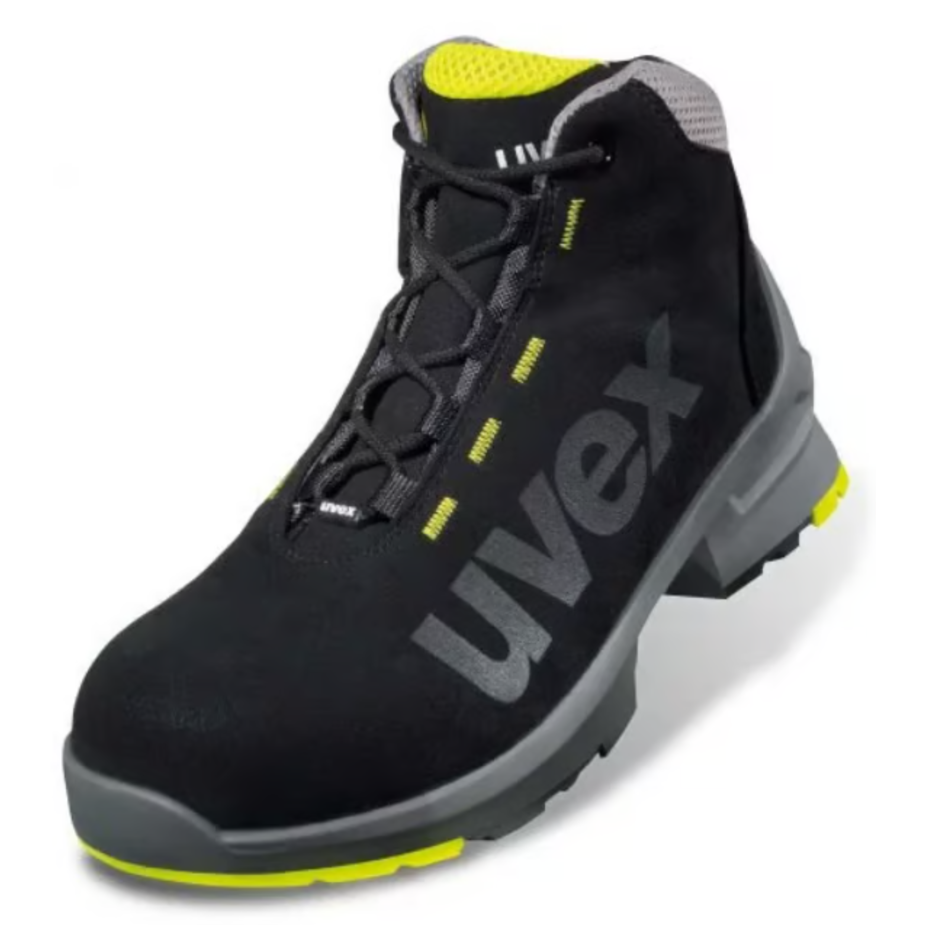 Uvex 1 Black Laced Trainer Boot, Pair